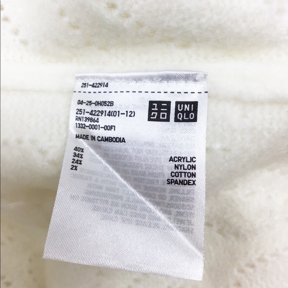 Uniqlo Women’s Light Soufflé Yarn Sweater L, XL - Picture 6 of 9